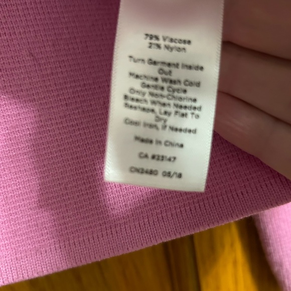 Talbots Button Down Sweater with two front pockets. This Sweater is Heavy - Picture 5 of 11